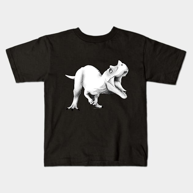 ceratosaurus #2 (no text) Kids T-Shirt by Stranger Attire